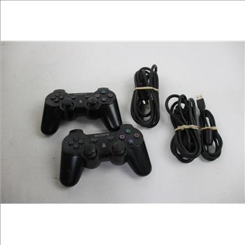 Playstation 3 With 2 Controllers