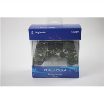 Playstation 4 Dualshock 4 Green Camouflage Wireless Controller