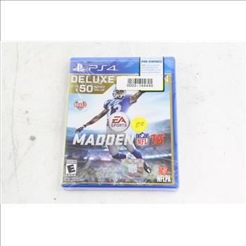 Playstation 4 Game: EA Sports Madden Nfl 16 Deluxe Edition