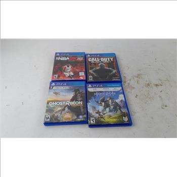 Playstation 4 Games 4 Pieces