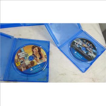 Playstation 4 Games, Xbox 360 Game, 6 Pieces With PS4, And Xbox Controller