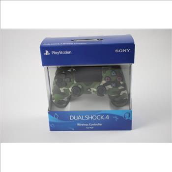 Playstation 4 Green Camouflage Wireless Controller