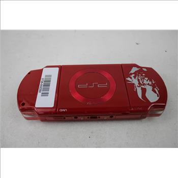 Playstation Portable PSP, Red, With Tekken Dark Resurrection, MLB 11 The Show Games