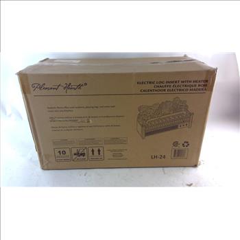 Pleasent Helath Electric Log Insert With Heater