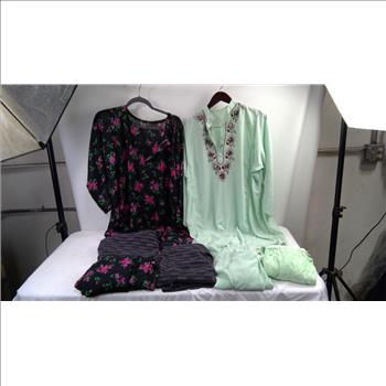 Plus Size Clothing Lot, Sheer Shirts, Pants, 7 Pieces