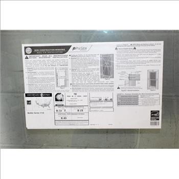 Ply Gem Vertical Slider Double Hung Window