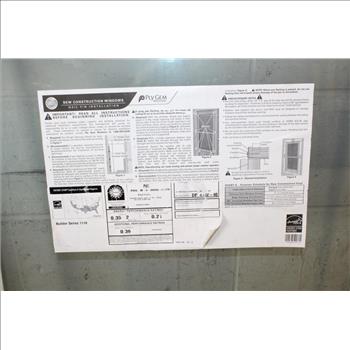 Ply Gem Vertical Slider Double Hung Window