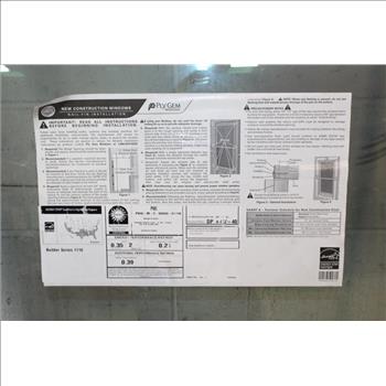 Ply Gem Vertical Slider Double Hung Window