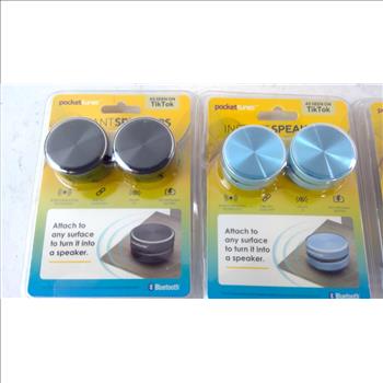 Pocket Tunes Instant Speakers, 4 Pieces
