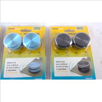Pocket Tunes Instant Speakers, 4 Pieces