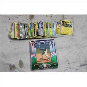 Pokemon, Baseball Trading Cards