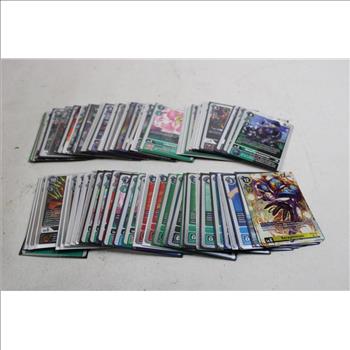 Pokemon, Digimon Trading Cards, 100+