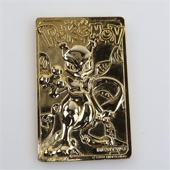 Pokemon Edition 1999 MewTwo Trading Card W/ COA