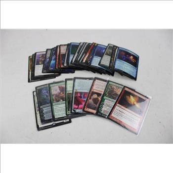 Pokemon, Football, And Magic The Gathering Trading Cards