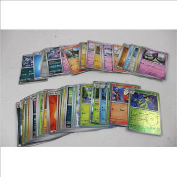 Pokemon, Football, And Magic The Gathering Trading Cards