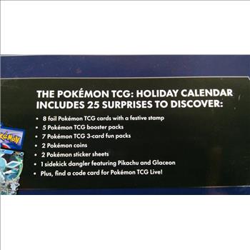 Pokemon Holiday Calendar Set