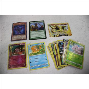Pokemon, Panini, And More Trading Card Bulk Lot, 100+ Pieces