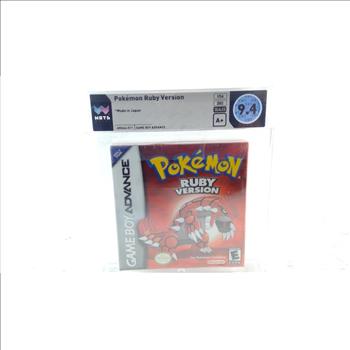 Pokemon Ruby Version - New In Box, WATA Graded 9.4