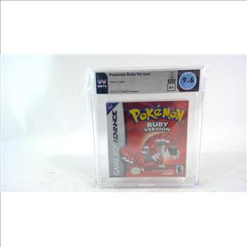 Pokemon Ruby Version - New In Box, WATA Graded 9.6