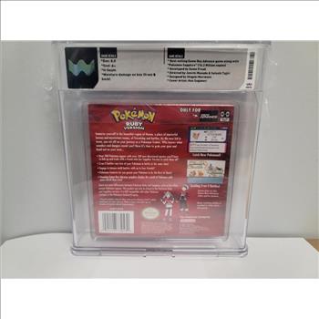 Pokemon Ruby Version WATA Certified, New In Box
