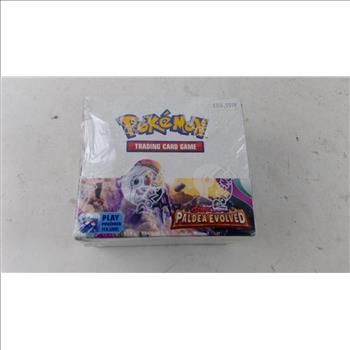 Pokemon Scarlet & Violet Paldea Evolved Booster Display