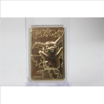 Pokemon Special Edition 23 Karat Gold-Plated Trading Card