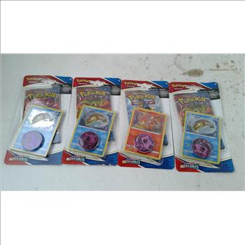 Pokemon Sword & Sheild Battle Styles Booster Packs 4 Pieces
