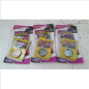 Pokemon Sword & Sheild Fusion Strike Boost Packs 3 Pieces