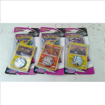 Pokemon Sword & Sheild Fusion Strike Boost Packs 3 Pieces