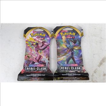Pokemon Sword & Sheild Rebel Clash And More 4 Pieces