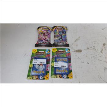 Pokemon Sword & Sheild Rebel Clash And More 4 Pieces