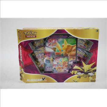 Pokemon Trading Card Game Boltund V Box, Pokemon Alakazam V Box, 2 Pieces
