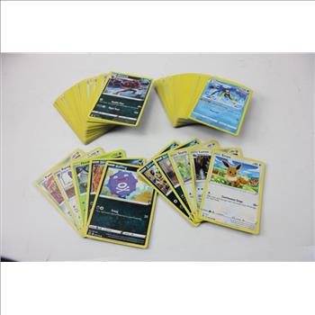 Pokemon Trading Card Lot, 100+ Pieces