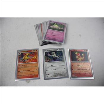 Pokemon Trading Card Lot, 45 Pieces