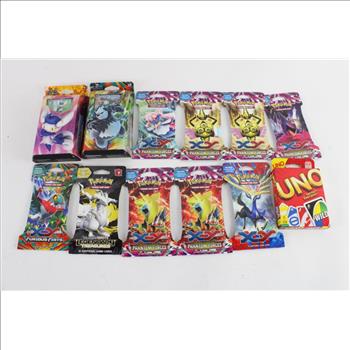 Pokemon Trading Card Packs/Decks And More, 12 Pieces