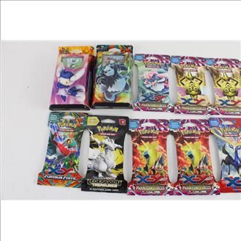 Pokemon Trading Card Packs/Decks And More, 12 Pieces