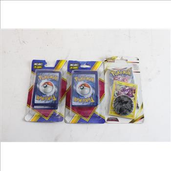 Pokemon Trading Cards,3 Pieces