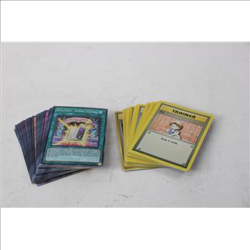 Pokemon, Yu-Gi-Oh, & Magic The Gathering Trading Cards