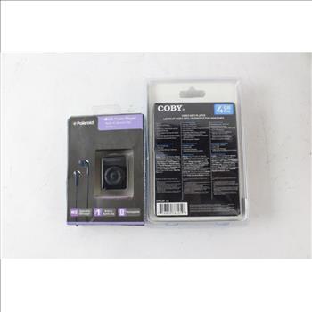 Polaroid And Coby MP3 Players, 2 Pieces