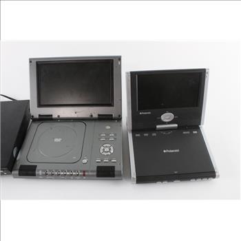 Polaroid Portable DVD Player And More, 3 Pieces