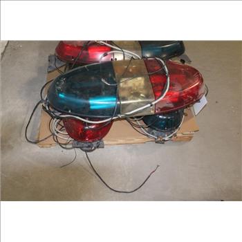 Police Light Bars, 4 Pieces