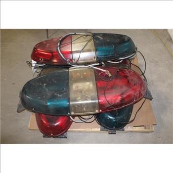 Police Light Bars, 4 Pieces