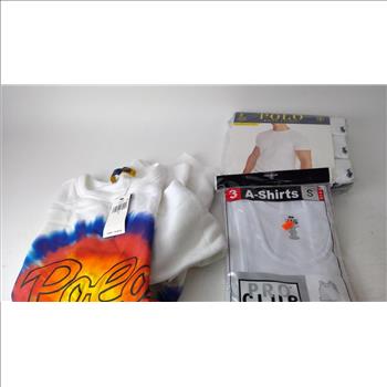 Polo Ralph Lauren And Pro Club Clothing Lot, 3 Pieces