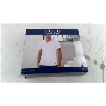 Polo Ralph Lauren Slim Fit V Neck Shirt Pack 5 Pieces