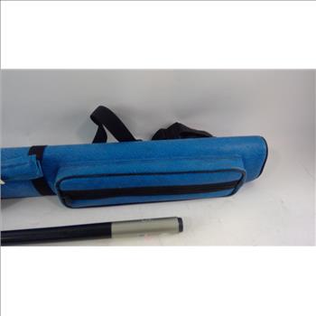 Pool Cue Case With Pool Cues, 3 Pieces