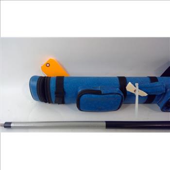 Pool Cue Case With Pool Cues, 3 Pieces