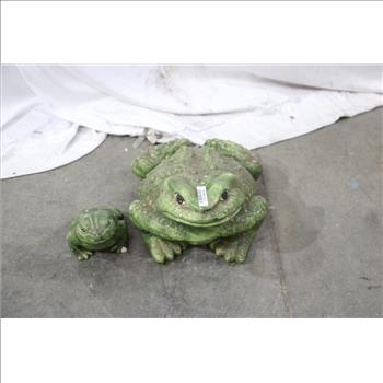 Pool Cues, LED Working Light, Ambico Tripod, Frog Statue And More, 3+ Pieces