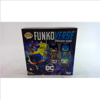 POP! Funkoverse Batman, Batgirl, The Joker, Harley Quinn