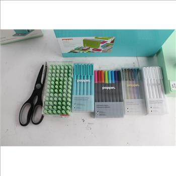 Poppin File Box And More, 11 Pieces