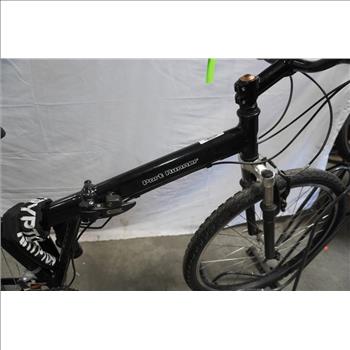 Port Runner Black Foldable Bike